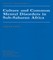 Culture And Common Mental Disorders In Sub-Saharan Africa