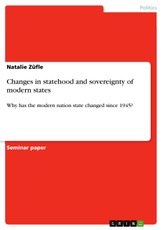 Züfle, N: Changes in statehood and sovereignty of modern sta