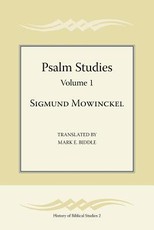 Psalm Studies, Volume 1