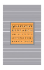 Tesch, R: Qualitative Research: Analysis Types & Tools