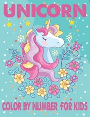 Unicorn Color By Number For Kids