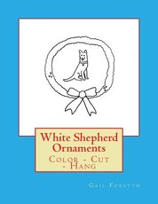White Shepherd Ornaments