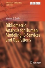 Bibliometric Analysis for Human Modeling, E-Services and Operations