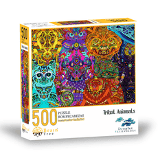 Dėlionė Brain Tree „Egzotiniai gyvūnai“, 500 dalių