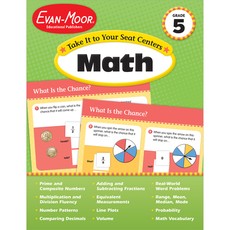 Take It to Your Seat: Math Centers, Grade 5 Teacher Resource