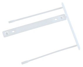 Archyvinis segtukas Z-clip baltas