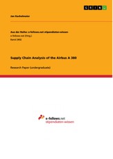 Supply Chain Analysis of the Airbus A 380