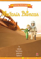 MAŽASIS PRINCAS. Stebuklinga užduočių knygelė 2 ikimokyklinio amžiaus vaikams (su tamsoje švytinčiais puošniais lipdukais!)