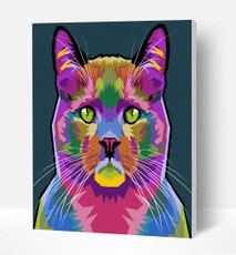 Tapyba pagal skaičius SPLAT PLANET „Katė“, 30x40 cm