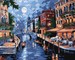 Tapyba pagal skaičius:  ITALIJOS ROMANTIKA art_selena_ua 40x50 dėžutėje