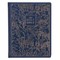 KJV Holy Bible, Large Print Note-Taking Bible, Faux Leather Hardcover - King James Version, Navy W/Gold Floral