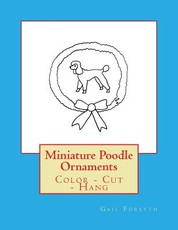 Miniature Poodle Ornaments