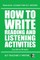 How To Write Reading And Listening Activities