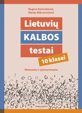 Lietuvių kalbos testai 10 klasei