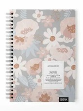 Užrašinė su spirale „Affirmations“, A4