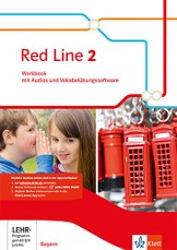 Red Line 2. Workbook mit Audios und Vokabelübungssoftware Klasse 6.  Ausgabe Bayern