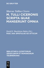 Epistulae Ad Atticum, Vol. II