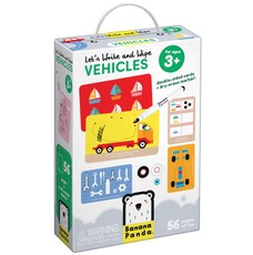 Lavinamasis žaidimas „Let's Write and Wipe Vehicles“