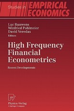 High Frequency Financial Econometrics