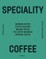 Speciality Coffee