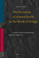 The Invasion of Sennacherib in the Book of Kings