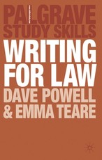 Writing for Law