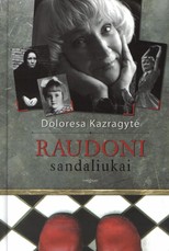 Raudoni sandaliukai