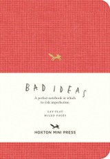 A Notebook for Bad Ideas (Small / Red / Lined)