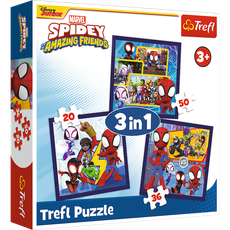 TREFL SPIDEY 3 dėlionių rinkinys
