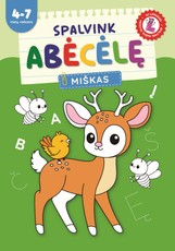 Spalvink abėcėlę. Miškas