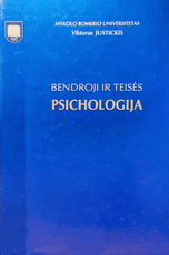 Bendroji ir teisės psichologija