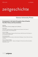 Encampment in the Soviet Occupation Zone of Austria