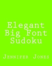 Elegant Big Font Sudoku