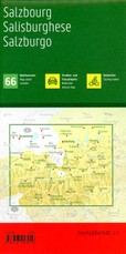 Salzburg, Straßen- und Freizeitkarte 1:150.000, freytag & berndt