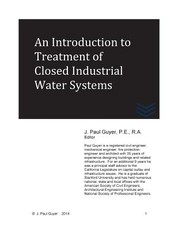 An Introduction to Treatment of Closed Industrial Water Systems