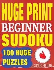 Huge Print Beginner Sudoku