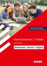 STARK Mathematik/Deutsch/Englisch 7. Klasse - Klassenarbeiten Gymnasium