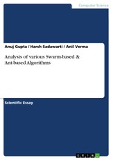 Analysis of various Swarm-based & Ant-based Algorithms