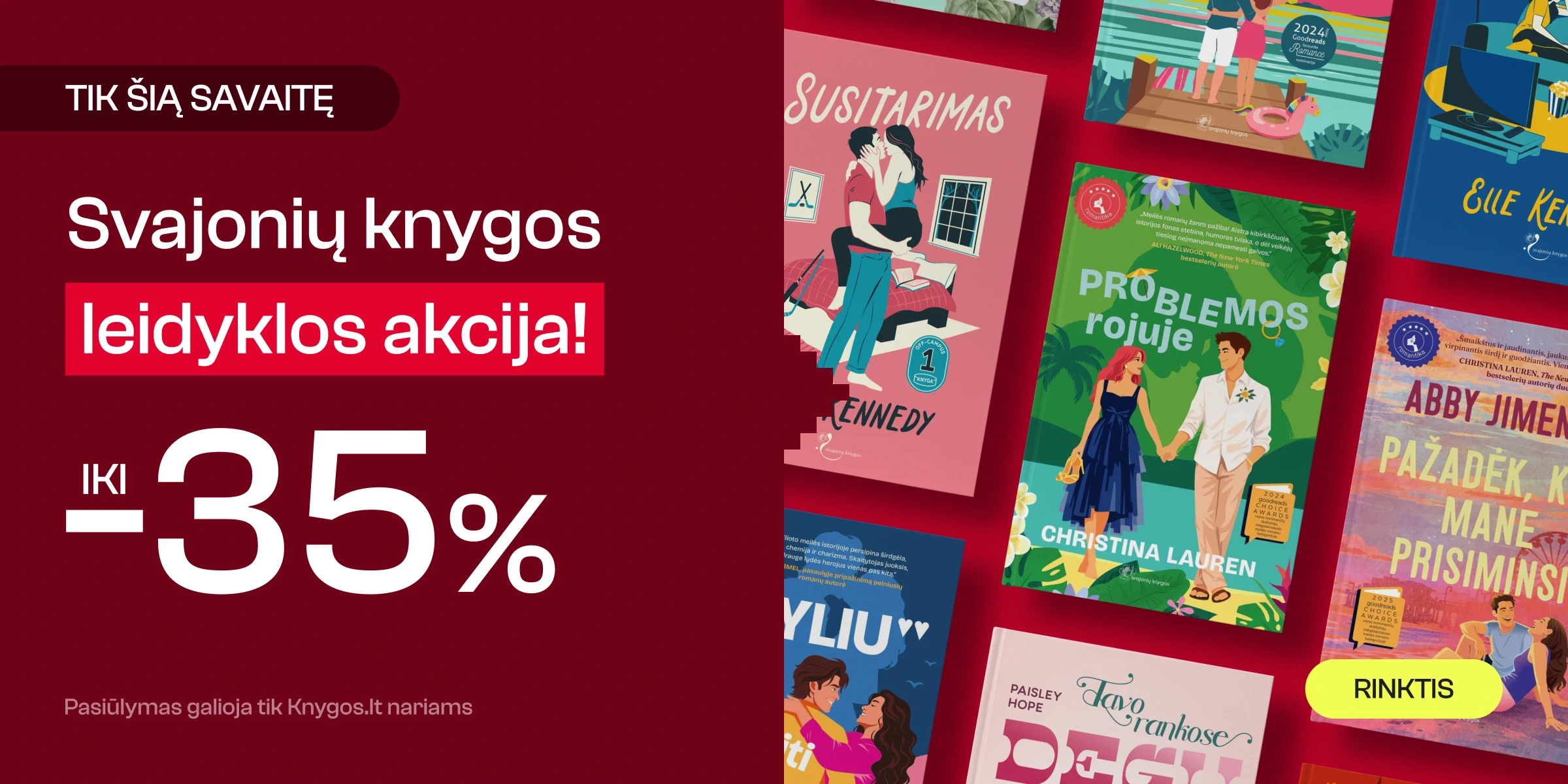 Leidyklos SVAJONIŲ KNYGOS knygoms iki -35%!