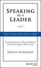 Speaking As a Leader