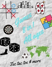 Tec tac toe & more Games 8 in 1 All ages