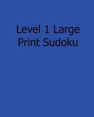 Level 1 Large Print Sudoku