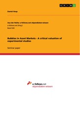 Bubbles in Asset Markets - A critical valuation of experimental studies