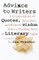 Advice to Writers