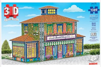 Dėlionė „Knygynas 3D“, 1389 detalių
