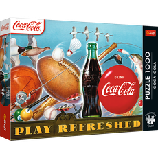 TREFL PREMIUM PLUS 1000 det. dėlionė „Coca-Cola: Play Refreshed“