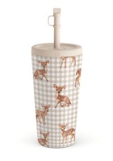 Kelioninis puodelis su šiaudeliu BURGA „Bambi“, 500 ml