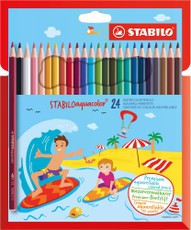 Pieštukai spalvoti akvareliniai  24vnt