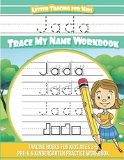 Jada Letter Tracing for Kids Trace my Name Workbook