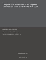 Google Cloud Professional Data Engineer Certification Exam Study Guide 2026-2027